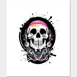 Skull Posters and Art